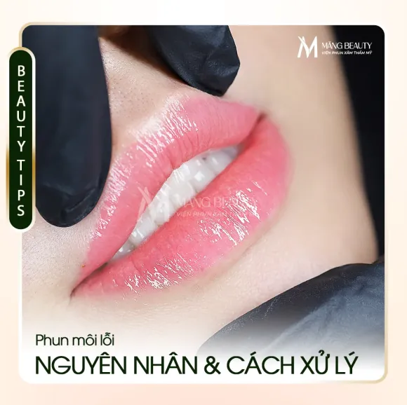 Xử Lý Phun Môi Lỗi: Nguyên Nhân & Cách Xử Lý Hiệu Quả